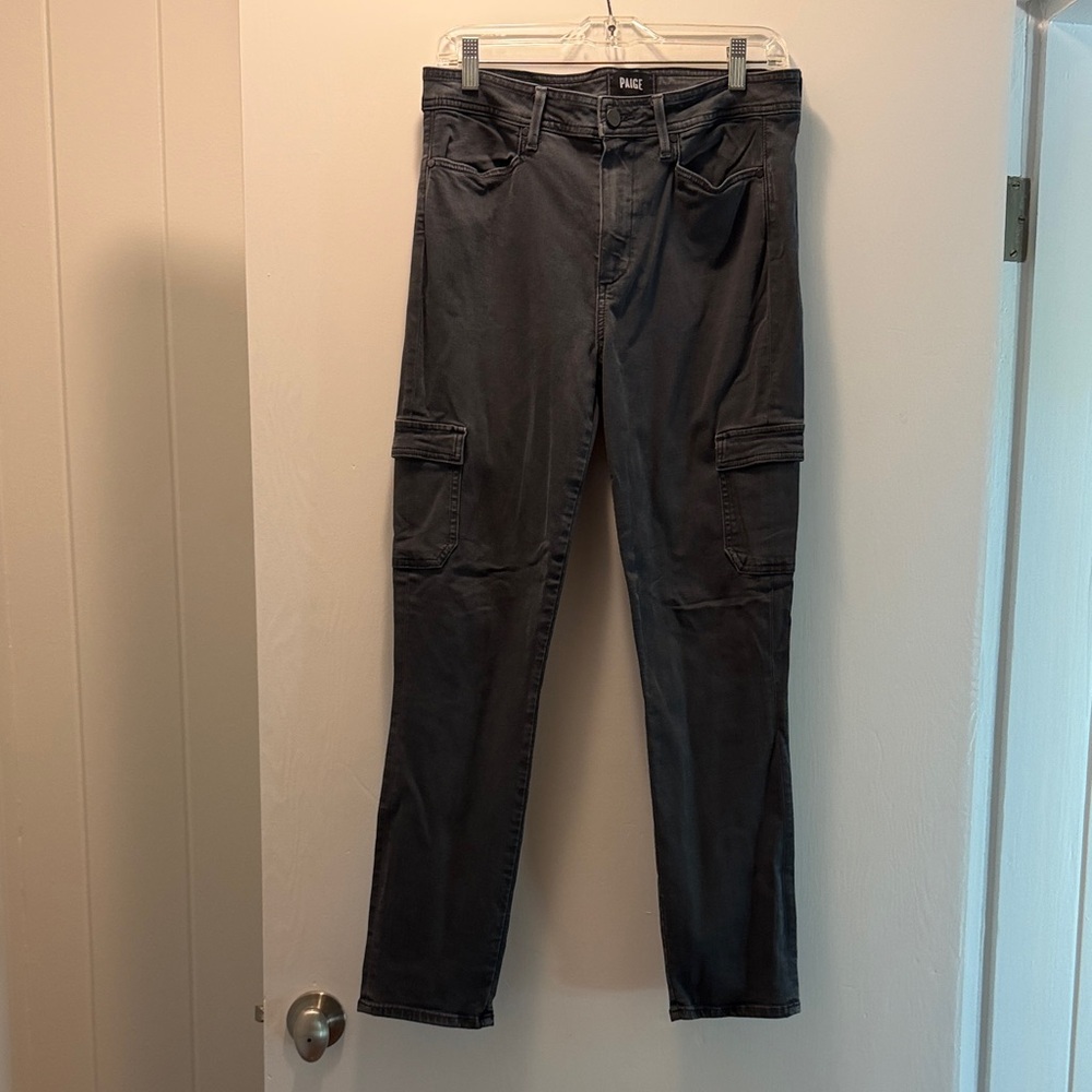 PAIGE Hoxton ankle skinny side pocket jeans